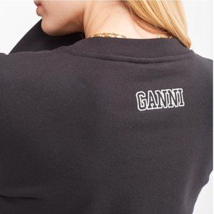 GANNI Isoli Puff Sleeve Sweatshirt